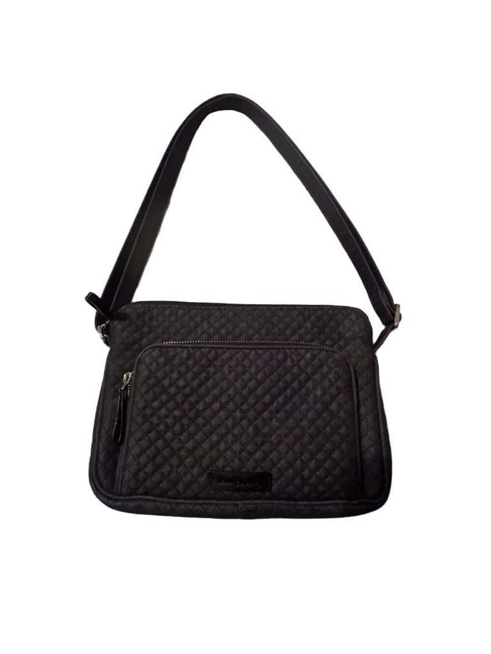 Vera Bradley Quilted Denim Crossbody Bag with Floral Interior Lining